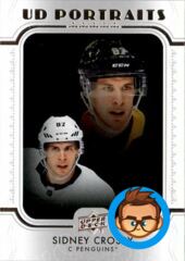2019-20 Upper Deck Portraits #P1 Sidney Crosby